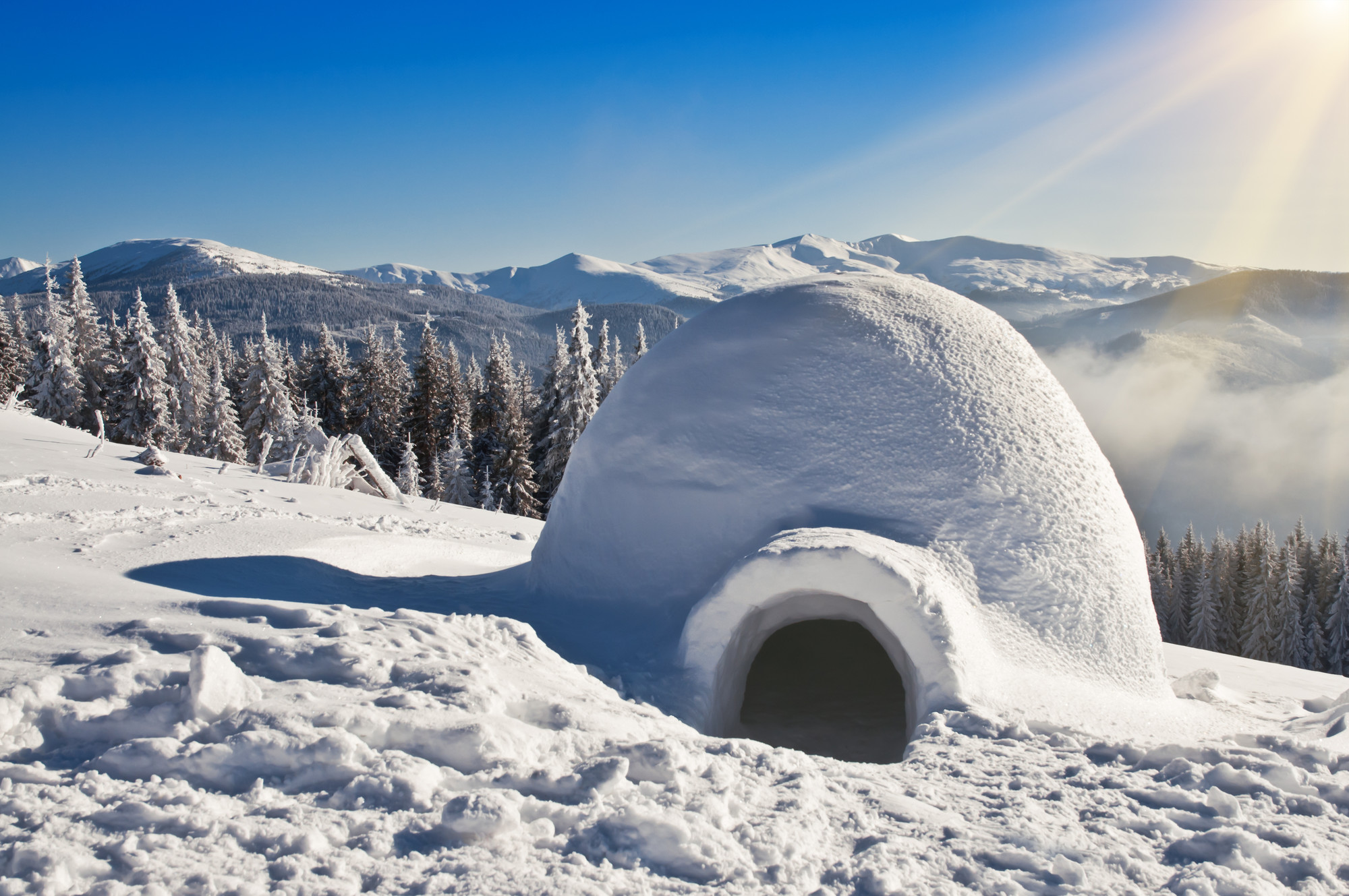 Igloo Hotels Ice Hotels & Igloo Villages Overnight stay in an igloo