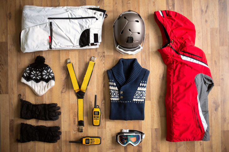 A lot of things come together when packing your suitcase for a skiing holiday.