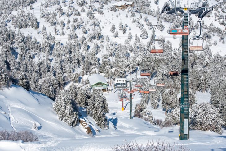 Cyprus may be a small Mediterranean island, but it also offers visitors a winter sports programme during the cold season. Cyprus may be a small Mediterranean island, but it also offers visitors a winter sports programme during the cold season.