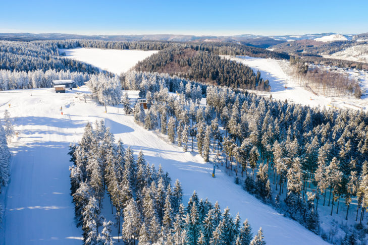 Popular ski resort in the west of Germany: Winterberg ski resort